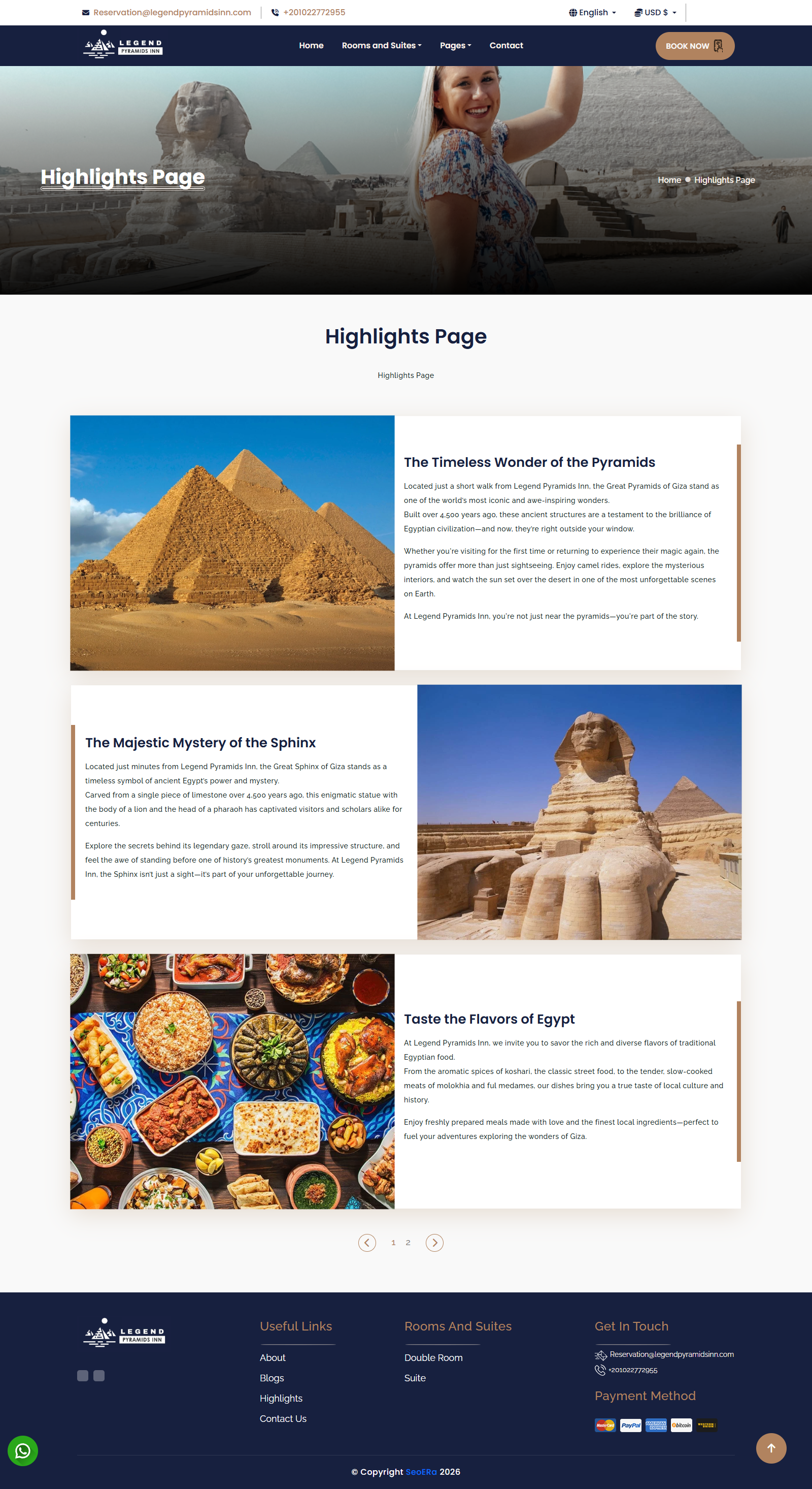 Legend Pyramids Inn