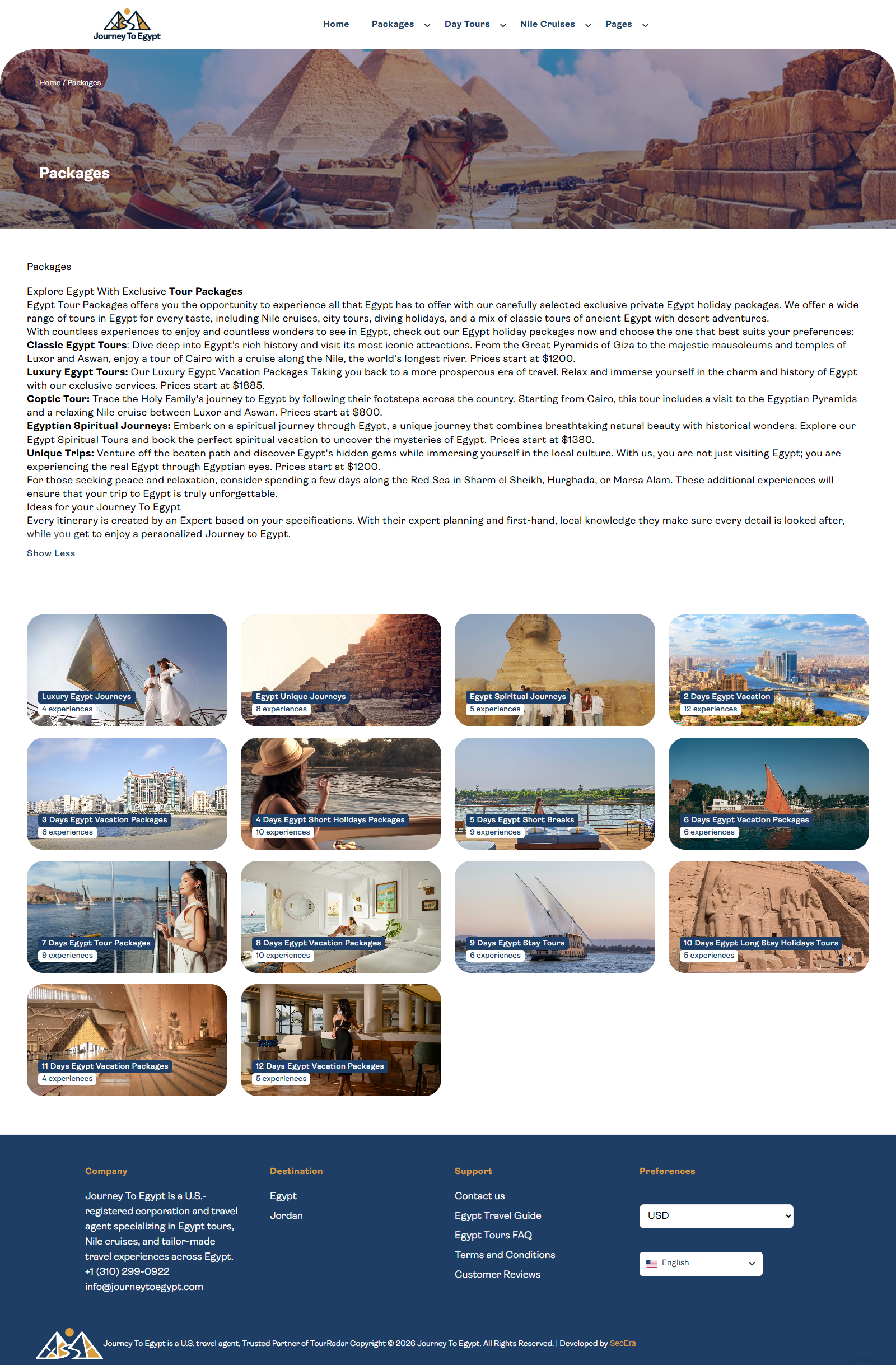 Journey to Egypt
