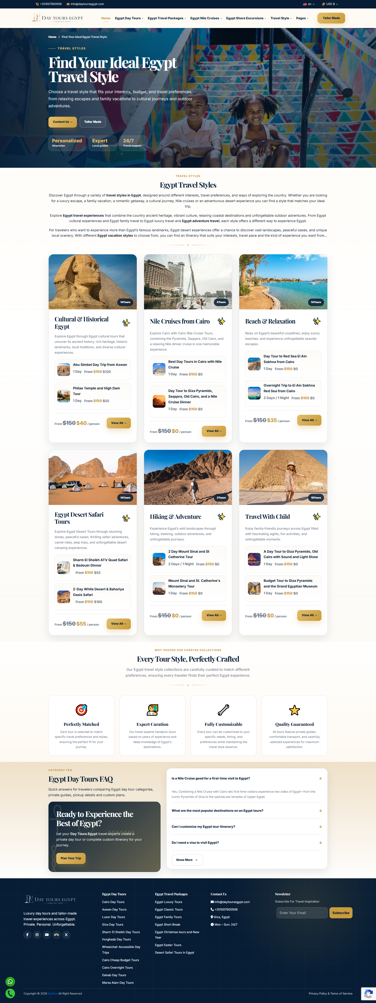 Day Tours Egypt